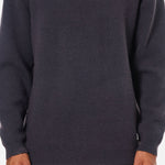 Katin Rivers Sweater in Polar Navy, front on model