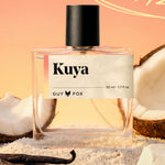 Kuya unisex cologne bottle with coconut and vanilla