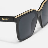 QUAY Level Up Black Gold/Smoke brow bar detail