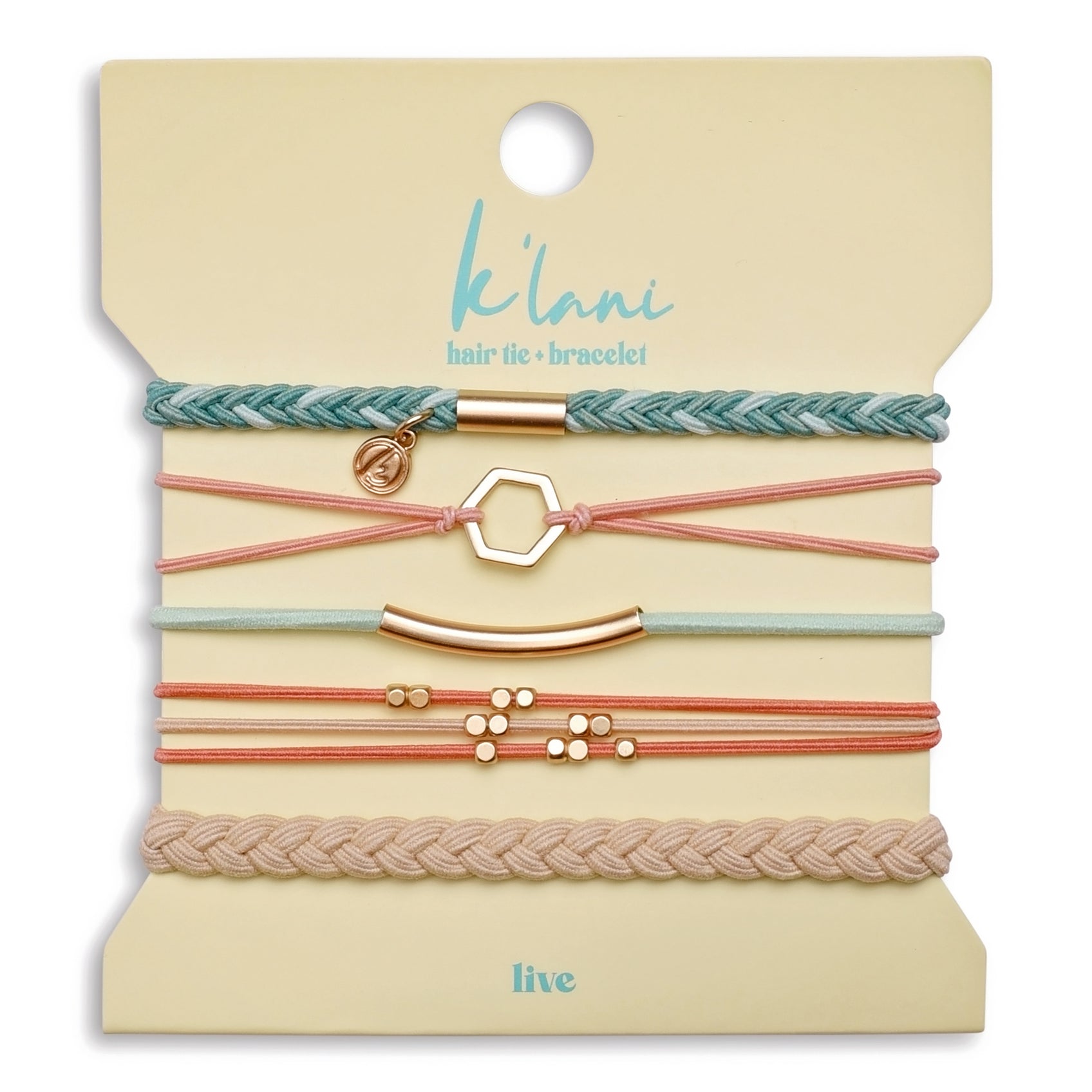 K'lani - Womens - Accessories - Hair - Live - Hair Tie Bracelets - MTT Collective