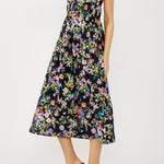 Enchant Me Midi Dress in Midnight - MTT Collective