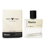 Guy Fox Marra cologne bottle and gift box