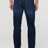DUER Performance Denim+ Straight in Heritage Indigo, back view