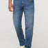 DUER Performance Denim+ Relaxed Straight in Dust Storm Indigo – front view