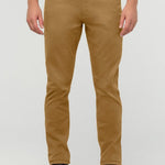 DUER No Sweat Athletic Taper in Caramel