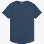 AO Curve Hem Tee Dark Denim - MTT Collective