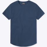 AO Curve Hem Tee Dark Denim - MTT Collective
