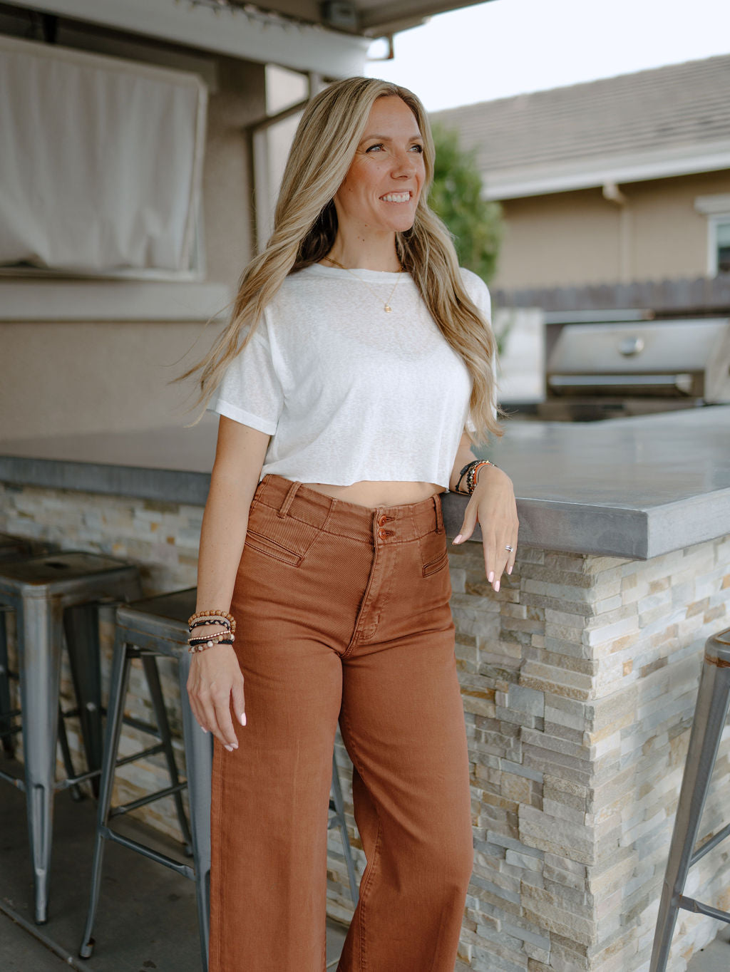 LuxTwill High Rise Trouser - MTT Collective