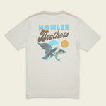 Howler Bros Osprey Prey Pocket T-Shirt in Natural, back graphic