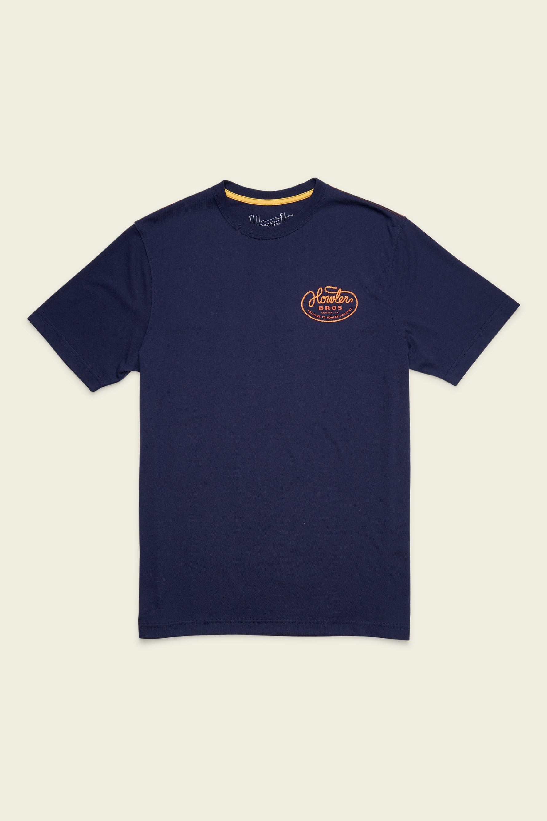 Howler Bros Howler Lasso T-Shirt in Navy, front
