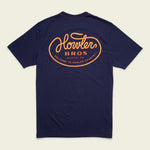 Howler Bros Howler Lasso T-Shirt in Navy, back graphic
