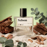 Guy Fox Nelson men's cologne 50ml bottle with eucalyptus and cedar