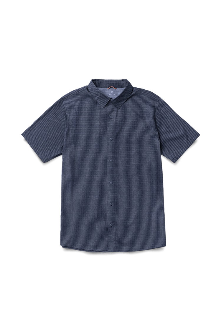 Roark Bless Up Breathable Stretch Shirt - Navy