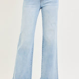 Monica Mid Rise Ankle Straight Jeans