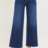 Hattie High Rise Ankle Wide Jeans