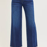 Hattie High Rise Ankle Wide Jeans