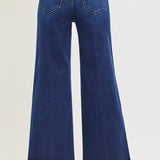Hattie High Rise Ankle Wide Jeans