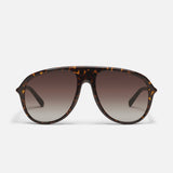QUAY Chart Topper Dark Tort/Brown front