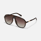 QUAY Chart Topper Dark Tort/Brown side