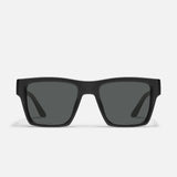QUAY Fast Lane Matte Black/Smoke Polarized front