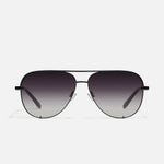 QUAY High Key Extra Large Black/Fade Polarized front