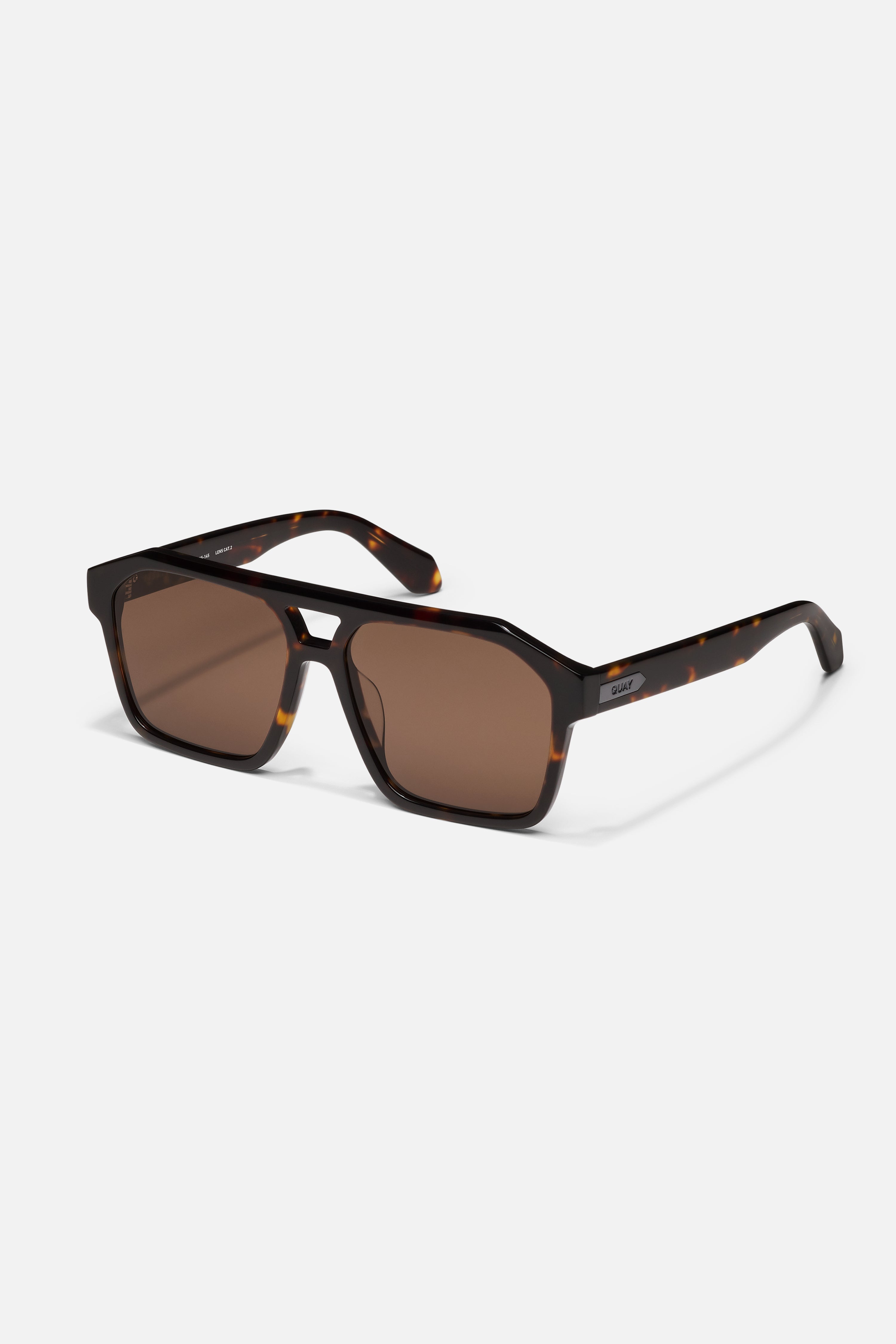 QUAY Soundcheck Dark Tort/Brown side