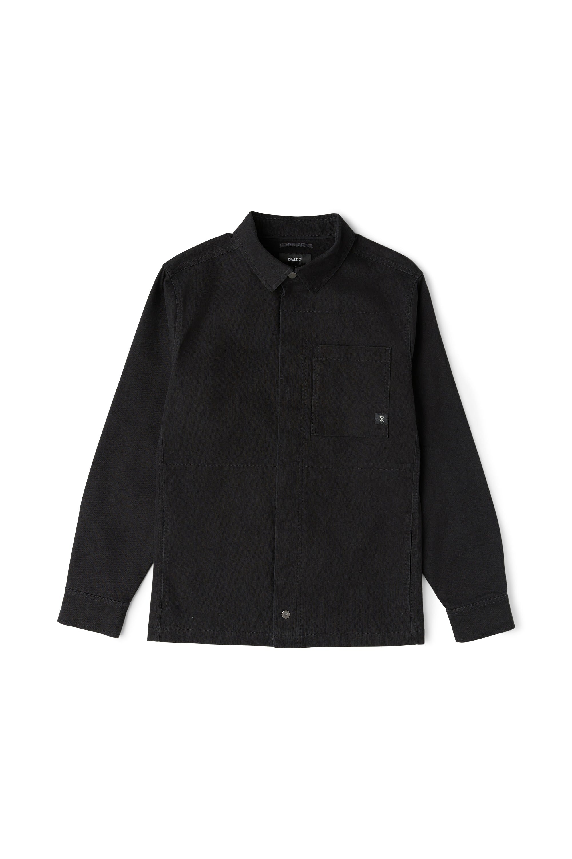 Roark Hebrides 2.0 Unlined Jacket in Black - front