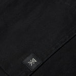 Roark Hebrides 2.0 Unlined Jacket in Black - fabric and logo detail