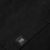 Roark Hebrides 2.0 Unlined Jacket in Black - fabric and logo detail