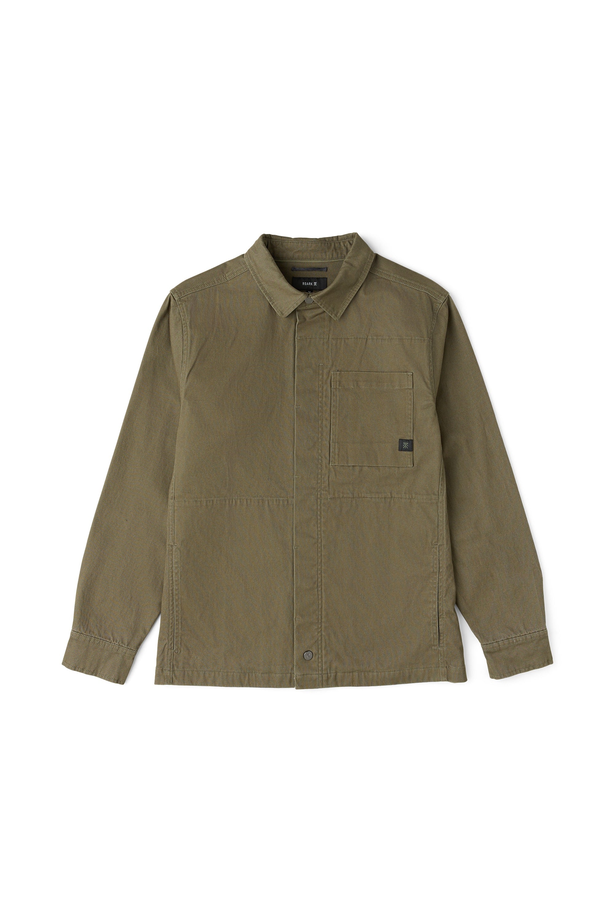 Roark Hebrides 2.0 Unlined Jacket in Military - front