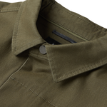 Roark Hebrides 2.0 Unlined Jacket in Military - detail