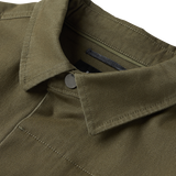 Roark Hebrides 2.0 Unlined Jacket in Military - detail