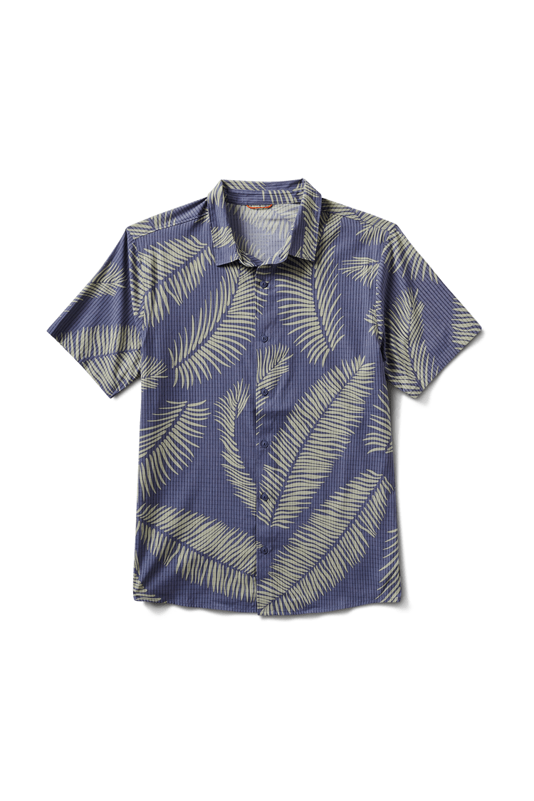 Roark Bless Up Breathable Stretch Shirt - Fire Fern Slate