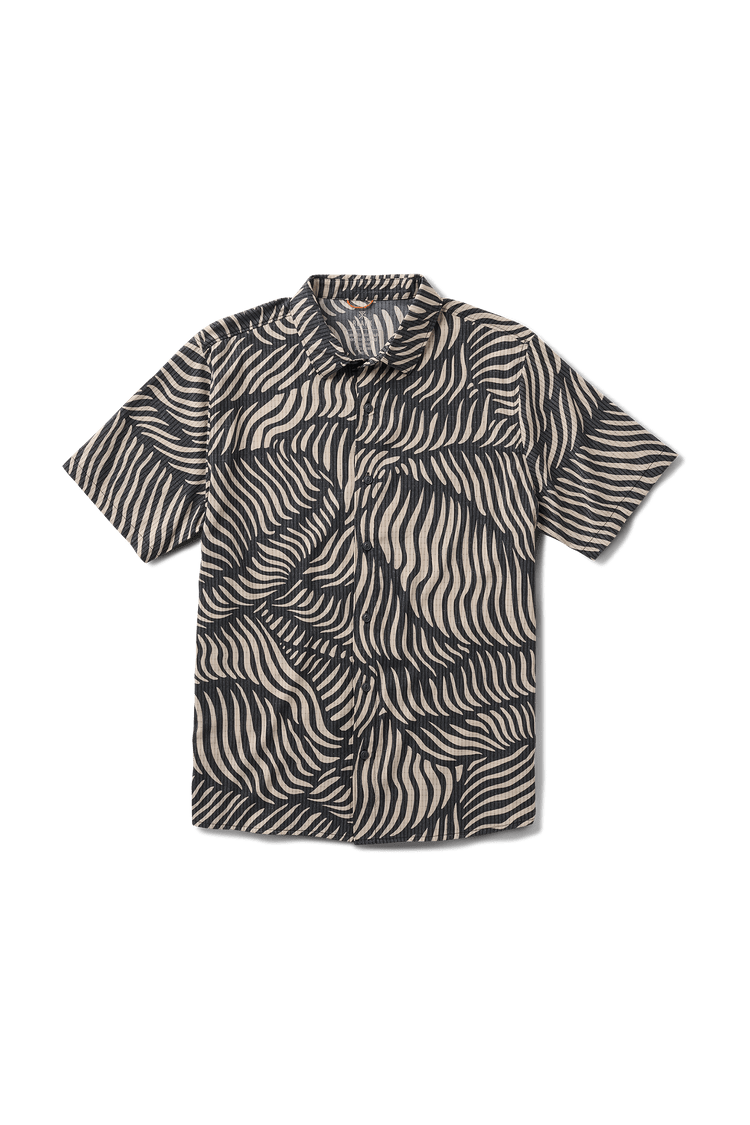 Roark Bless Up Breathable Stretch Shirt - Grey