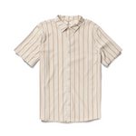 Roark Bless Up Breathable Stretch Shirt - Stripe Bone