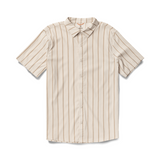 Roark Bless Up Breathable Stretch Shirt - Stripe Bone