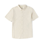 Roark Bless Up Breathable Stretch Shirt in Sand - front