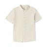 Roark Bless Up Breathable Stretch Shirt in Sand - front