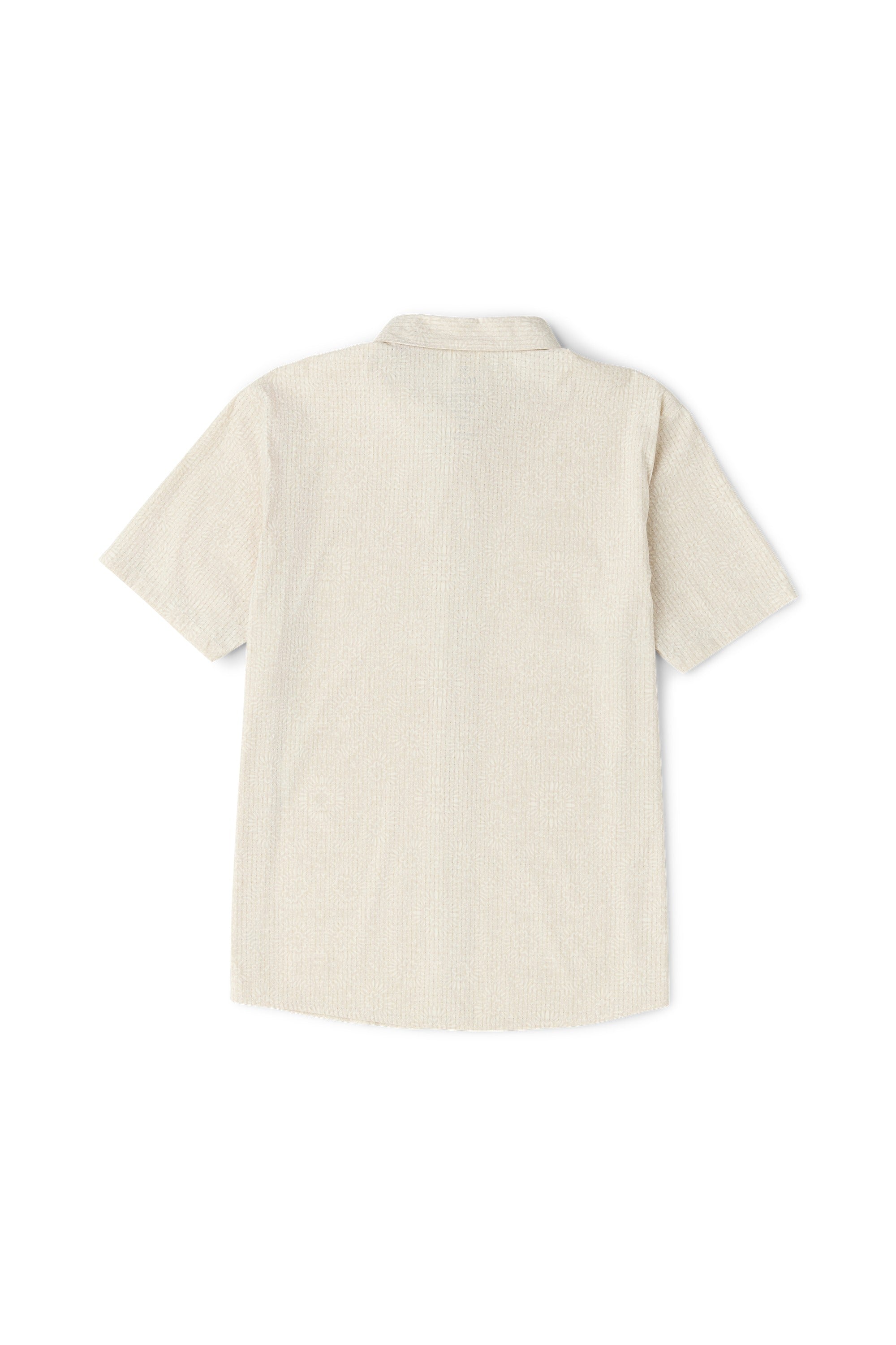 Roark Bless Up Breathable Stretch Shirt in Sand - back