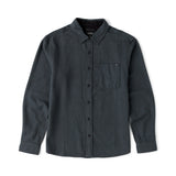 Roark Crossroads Organic Cotton Flannel in Dark Charcoal - front