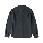 Roark Crossroads Organic Cotton Flannel in Dark Charcoal - back