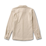Roark Crossroads Organic Cotton Flannel in Fossil - back