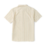 Roark Crosswinds Button Up Shirt in Unbleached - back