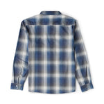 Roark Diablo Long Sleeve Flannel in Slate - back