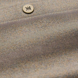 Roark Nordsman 2.0 Long Sleeve Flannel in Dusty Green - fabric and snap detail
