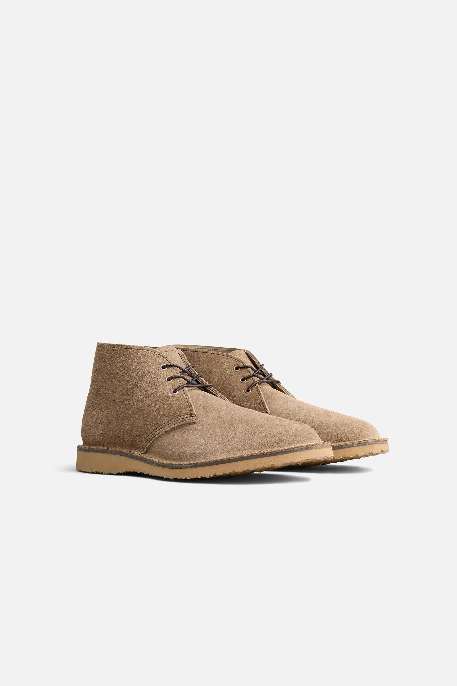 Red Wing Weekender Chukka 03610 Sandstone Mohave pair angled
