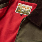 Waxed Ranch Jacket in Brown Olive
