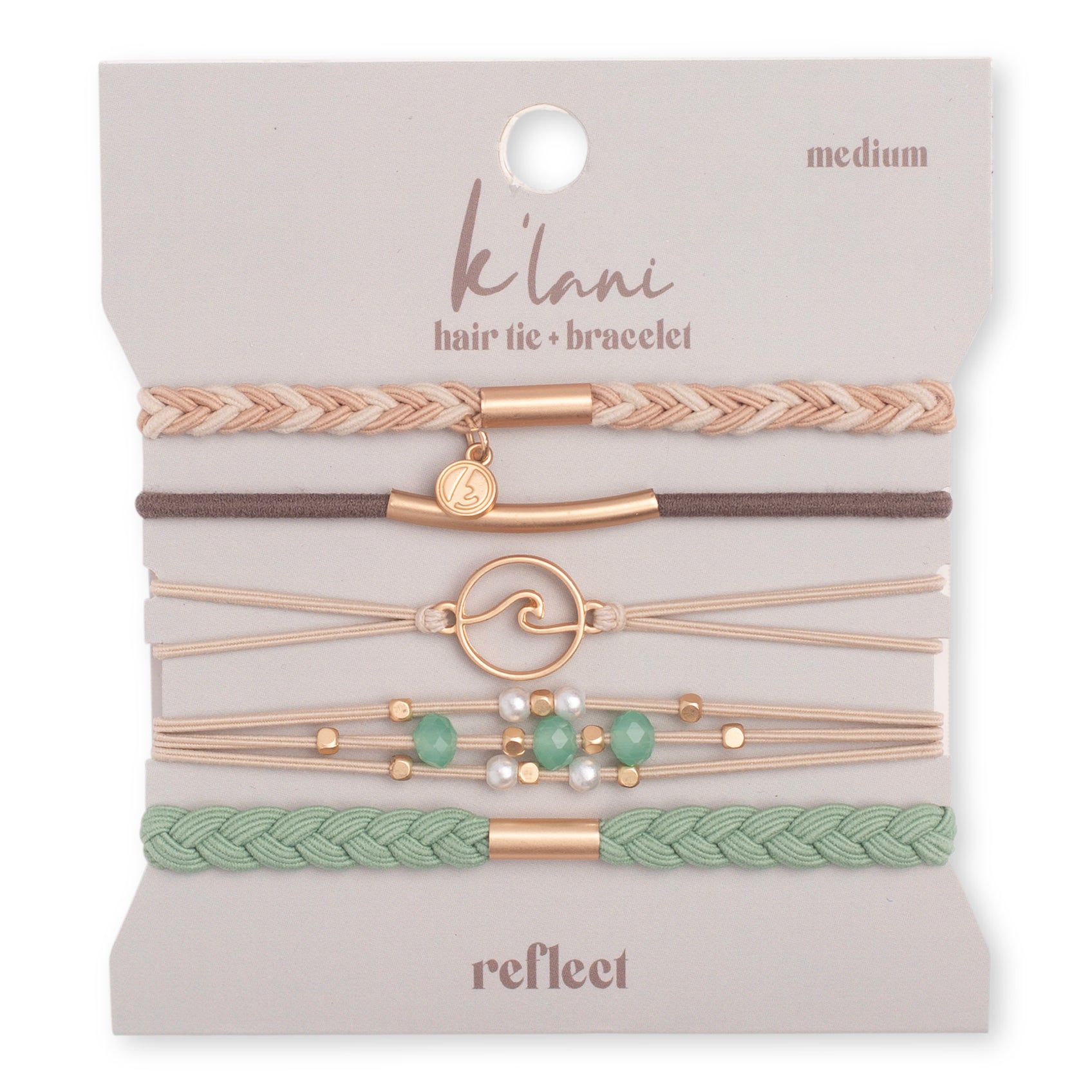 K'lani - Womens - Accessories - Hair - Reflect - Hair Tie Bracelet - MTT Collective
