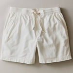 Marine Layer Saturday Beach Short 6in in White