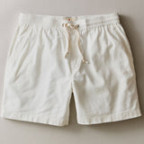 Marine Layer Saturday Beach Short 6in in White